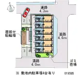 ★手数料０円★八尾市東山本新町　月極駐車場（LP）